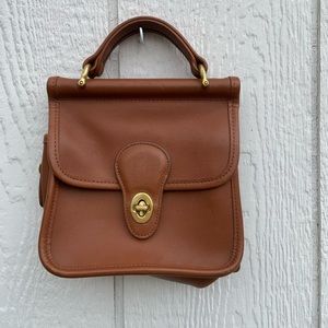 Vintage Coach Mini Brown Purse